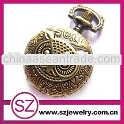 SWH0129 owl watch pendant necklace