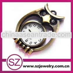 SWH0156 owl design pocket watch