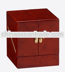 Single Dark burlwood Wooden Watch Winder Box