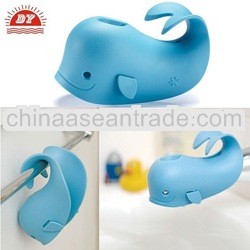 Soft PVC Dolphin Shape Spout Cover for Baby Bath
