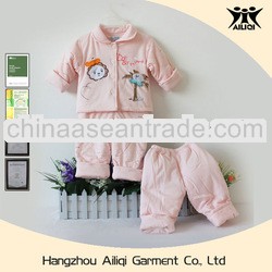 Spring and Autumn kids baby clothes three-piece baby suit