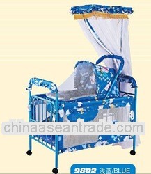 Stainless metal baby/children bed with mosquito net,new sytle,HOT!