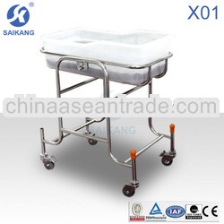 Stainless steel baby bed