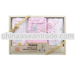 Summer 2013 new style 100% bamboo comfortable soft baby clothes set tc1149