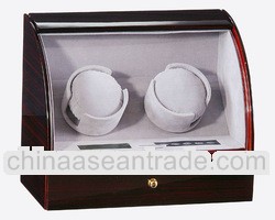 Superb Ebony Dual Watch Winder w/Drawer