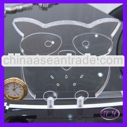 Transparent acrylic watch display stand