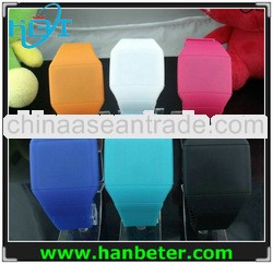Wholesale promotional touch design custom logo fashion silicone led watch