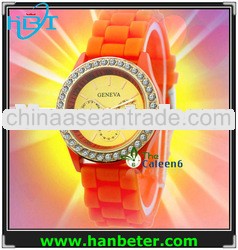 Women men wholesale colorful white silicone watch bands