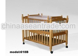 Wooden Baby Bed (618B)