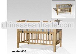 Wooden Baby Bed (636)