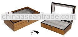 Wooden Wrist Watch Storage Box