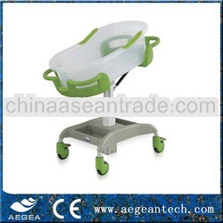 "No discharge contaminator baby basket bed