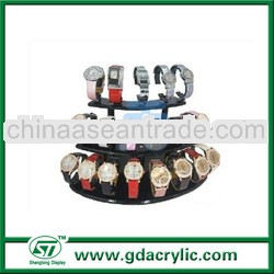 acrylic rotating watch display watch display on desktop