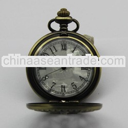 antique shine fake shell dial men fashion Mechanical Pocket Watch