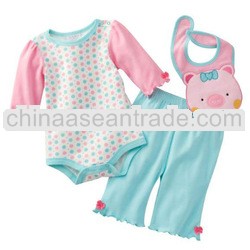 baby clothes knit set white