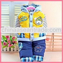 baby clothing wholesale printed stripe winter new fashion toddler baby clothes tc5263
