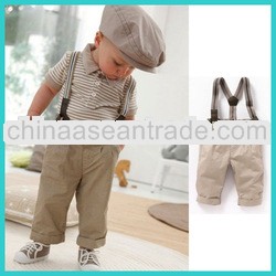 baby wear baby boys clothes set stripe designs fashion baby boys outfits tc5238