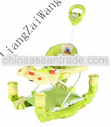 bassinet baby walker with stopper/green/blue/orange/pink /Model:788-6FC