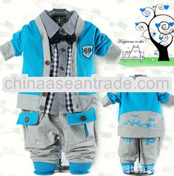 casual 3pcs BABY CLOTHINGS sets, infant clothings