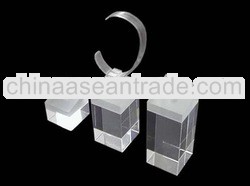clear acrylic watch display stand