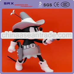 custom Cute plastic/pvc 3d Cartoon action Figure Toys for promotion gifts