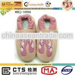 dance shoes design sheepskin baby walking shoes