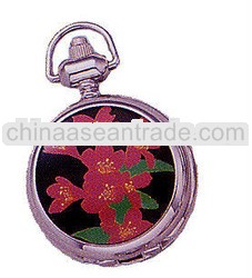 elegant cheap alloy case Unique Pocket Watch Necklace