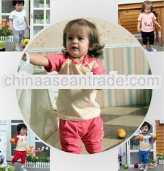 europE 2pcs cute BABY CLOTHINGS sets