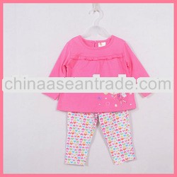 fashion baby clothes china spring autumn long sleeve cartoon print baby girls clothes tc5231
