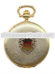 gold antique style Gift Box Pocket Watch