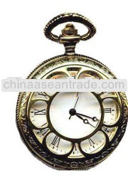 gold plating antique style cheap Steampunk Pocket Watch