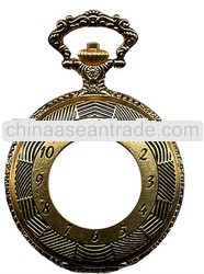 gold plating personalized cool pendant Empty Pocket Watch