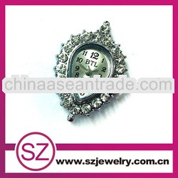 heart shape crystals watch faces for jewelry making