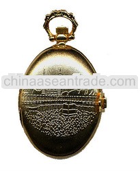 hot design pendant alloy case retro Ellipse Pocket Watch
