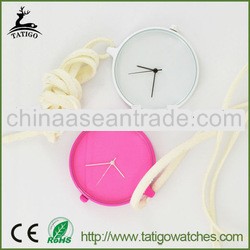 necklace 3atm swiss movement quartz alloy custom pocket watch display case