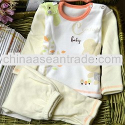 new baby clothes wholesale animal print soft cotton newborn baby underwear set tc1112