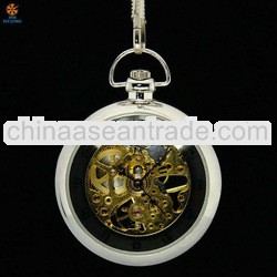 retro pocket watch WITH mechanical movt,metal pocket watch