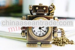 robot desiagn pendant pocket watch