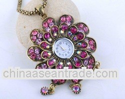 stainless steel pocket watch hanging pocket watch