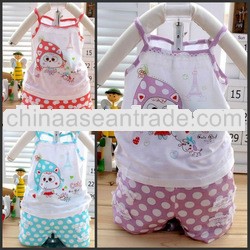 summer BABY girl CLOTHing SuitS