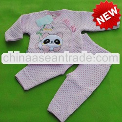 tc11179 kids clothes autumn winter cartoon print baby sleepwear set