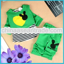 tc5200 baby girls clothes spring autumn cartoon pattern baby girls outfits