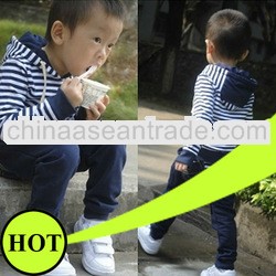 tc5202 baby wear spring autumn stripe 100% cotton cool baby boys clothes