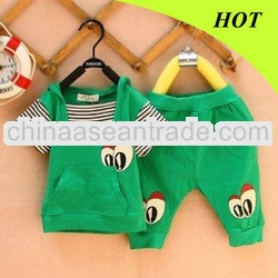 tc5214 baby clothing wholesale short sleeve cotton stripe printed baby clothes