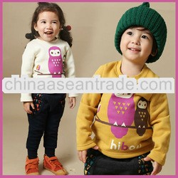 tc5217 baby clothes korean style long sleeve warm thick baby clothing