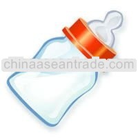 variety of color milk bottle