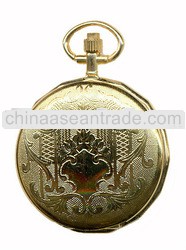 vintage style gold gift box Souvenir Pocket Watch