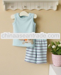 wwwSUNcom 2012 100% cotton baby boy vest suit