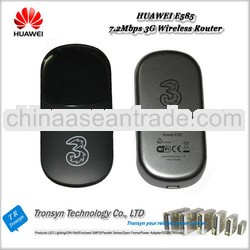 100% Unlocked Original HSDPA 7.2Mbps HUAWEI E585 3G Pocket WiFi Router and 3G Mobile WiFi Router