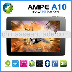 10 inch tablet pc Ampe A10 3g tablet pc
